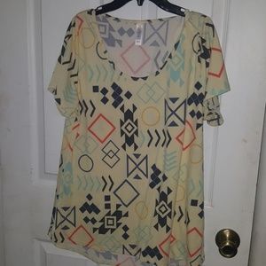 Large classic t lularoe geometric shapes